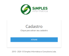 confirmação de email